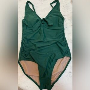 Kona Sol Green One Piece Swimsuit